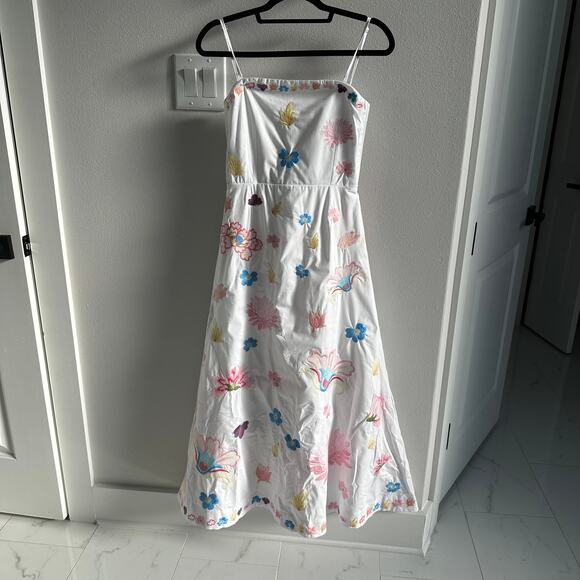 Fanm mon Maddie dress size XS Embroidered Maxi New - Picture 2 of 10
